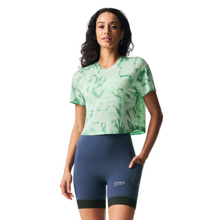 Women‘s Earth Tencel Merino Blend Cropped SS Tee