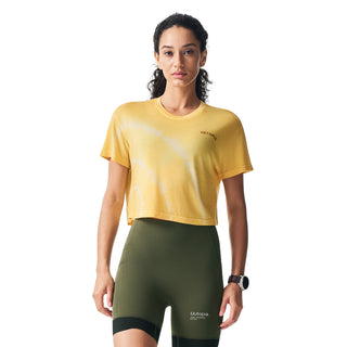 Women‘s Earth Tencel Merino Blend Cropped SS Tee