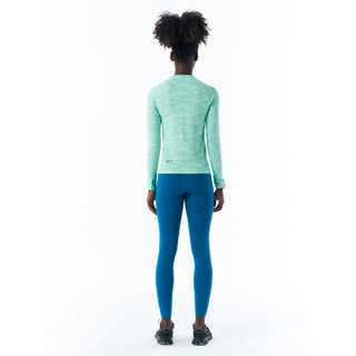 Women's Fibo Camo Merino Blend Seamless LS Tee