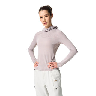 Women's Aero Wool Merino Blend Hooded LS Tee