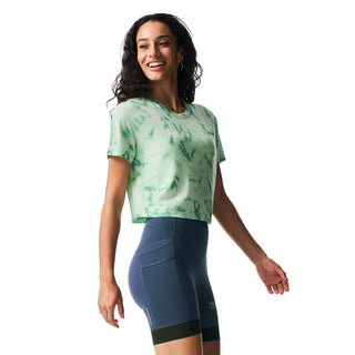 Women‘s Earth Tencel Merino Blend Cropped SS Tee