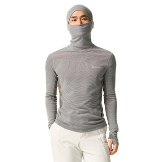 Men's Aero Wool Merino Blend Hooded Long Sleeves T-Shirt