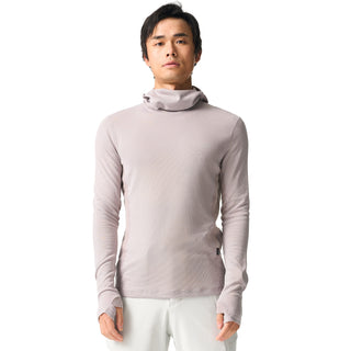 Men's Aero Wool Merino Blend Hooded Long Sleeves T-Shirt