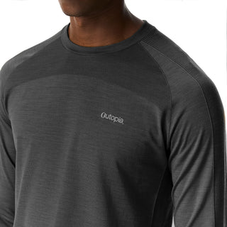 Men’s Fibonacci Merino Blend Seamless Long Sleeves T-Shirt