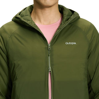 Men's Heat Puff Hooded Insulated Jacket