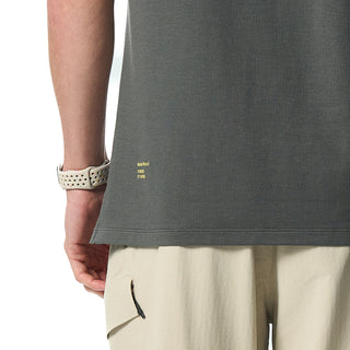 Men's Waffle Merino Blend Short Sleeves Polo T-Shirt