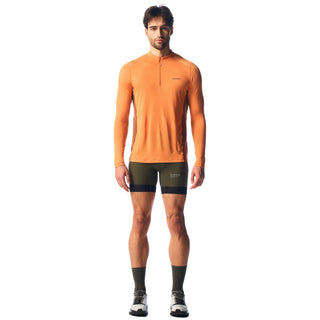 Men's Wonder Fast Merino Blend Half Zip Long Sleeves T-Shirt