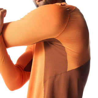 Men's Wonder Fast Merino Blend Half Zip Long Sleeves T-Shirt