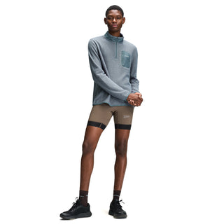 Unisex's Alpha Direct Half Zip Long Sleeves T-Shirt