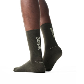 Unisex's Merino Blend Crew Socks