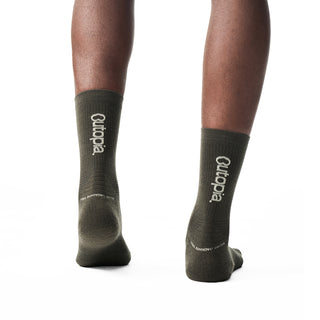Unisex's Merino Blend Crew Socks