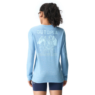 Unisex's SKT Wool Linen Blend Long Sleeves T-Shirt
