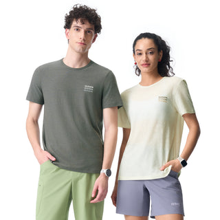 Unisex's SKT Wool Linen Blend Short Sleeves T-Shirt
