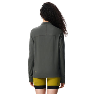 Unisex's Waffle Merino Half Zip Long Sleeves T-Shirt