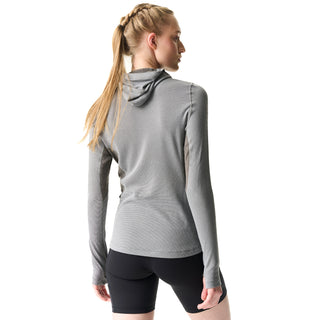Women's Aero Wool Merino Blend Hooded Long Sleeves T-Shirt