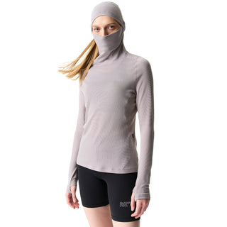 Women's Aero Wool Merino Blend Hooded Long Sleeves T-Shirt