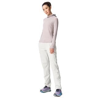 Women's Aero Wool Merino Blend Hooded Long Sleeves T-Shirt