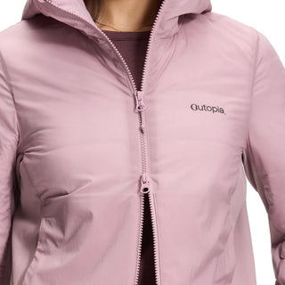 Women's Heat Puff Hooded Insulated Jacket