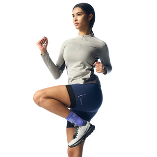 Women's Wonder Fast Merino Blend Half Zip Long Sleeves T-Shirt