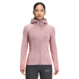 Women's Wool Loft Merino Blend Hooded Fleece Jacket