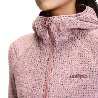 Women's Wool Loft Merino Blend Hooded Fleece Jacket