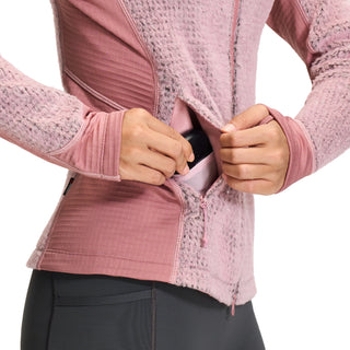 Women's Wool Loft Merino Blend Hooded Fleece Jacket