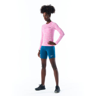 Fibo Camo Merino Blend Seamless LS Tee Women