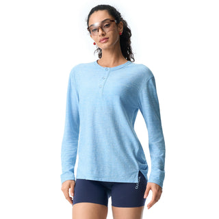 Unisex's SKT Wool Linen Blend Long Sleeves T-Shirt