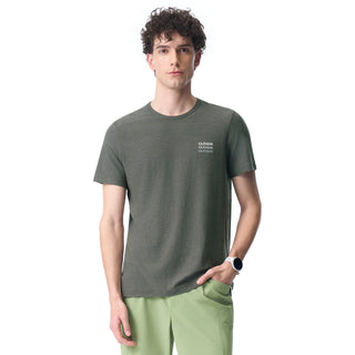 Unisex's SKT Wool Linen Blend Short Sleeves T-Shirt