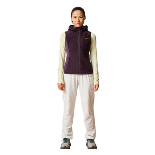 Wool Loft Merino Blend Fleece Vest Women
